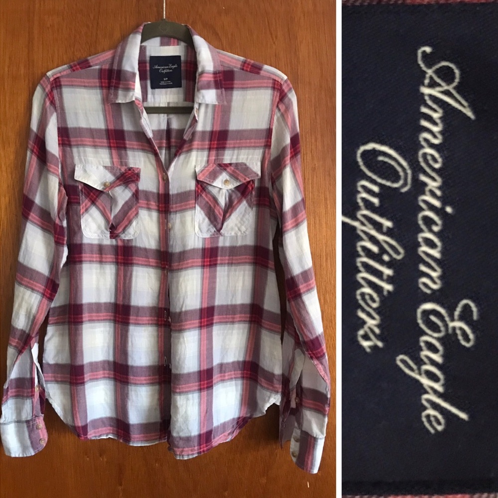 American Eagle Outfitters 100% cotton button-down